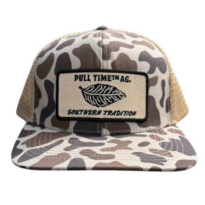 Pull Time AG. Patch Hat | Tobacco Leaf | Old School Slough