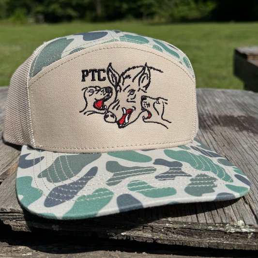 Pull Time™ Old School Camo Hat | Boar Slammin