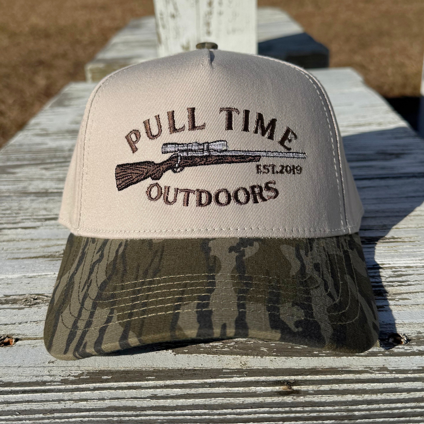 Pull Time Outdoors Hat | Mossy Oak Bottomland Hybrid