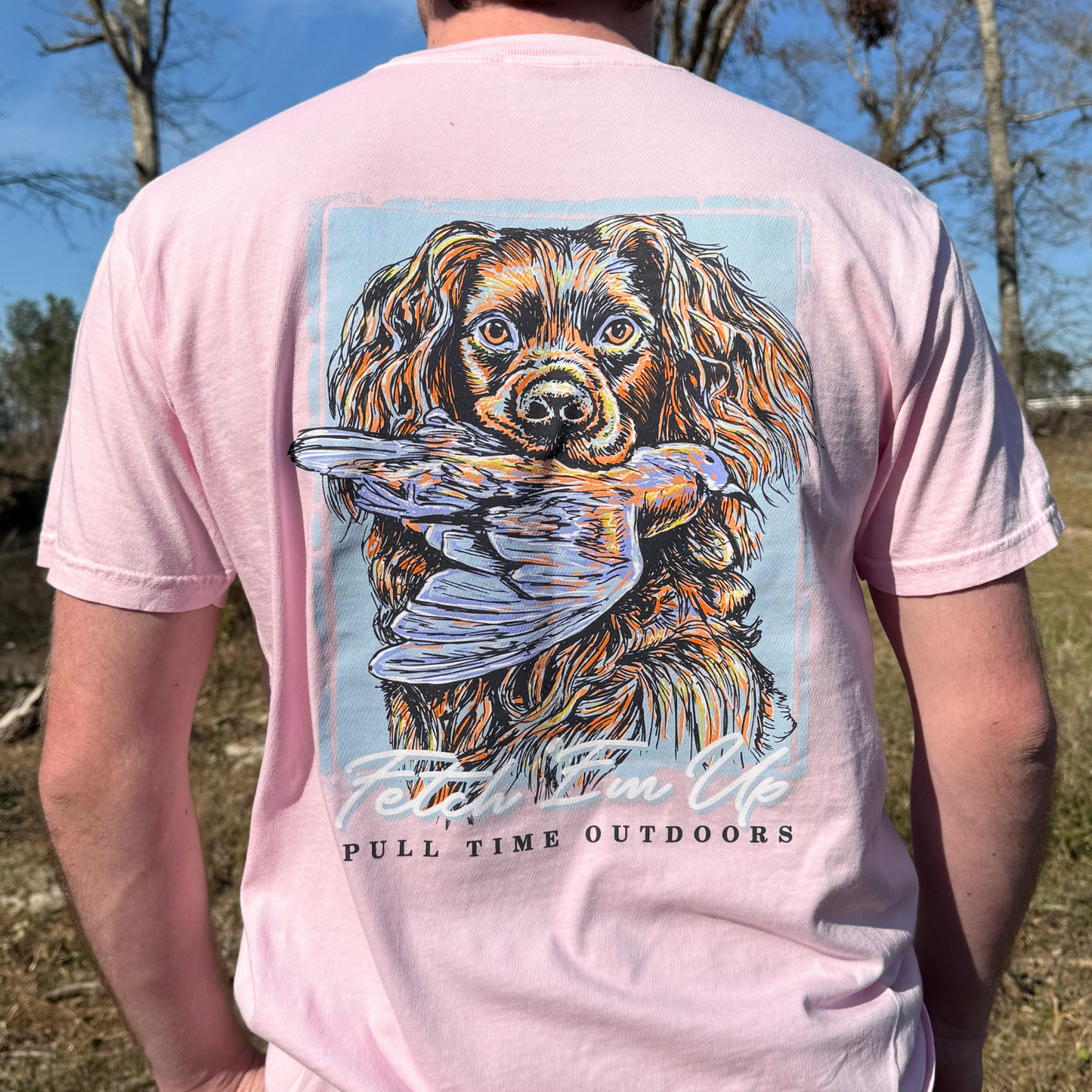 Pull Time Shirt | Fetch 'Em Up | Boykin Spaniel