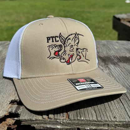 Pull Time™ Khaki/White Hat | Boar Slammin