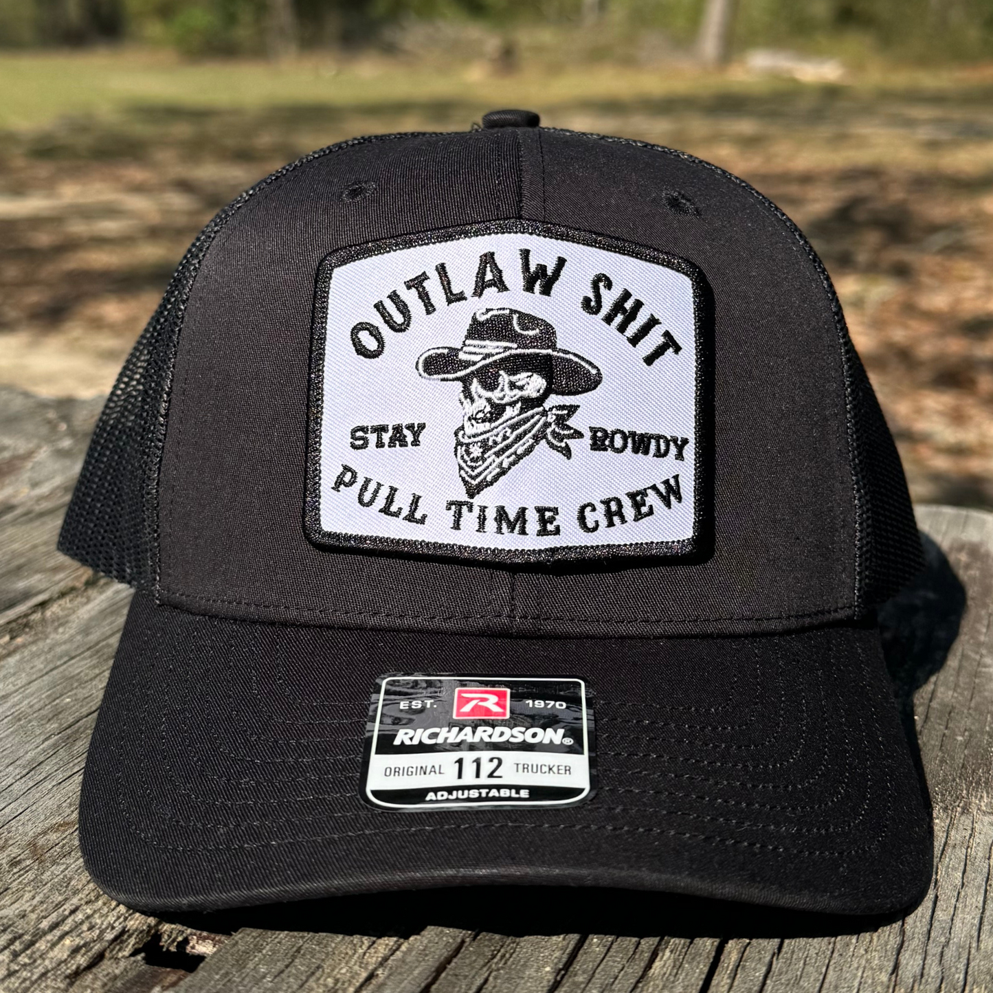 Pull Time™ Hat | Outlaw Shit | Black