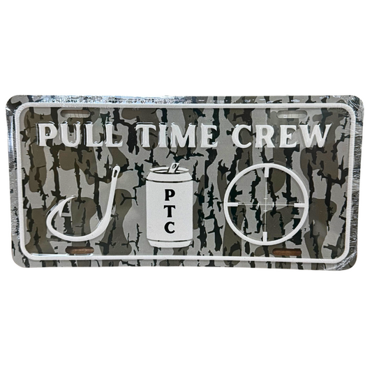 New Release | Pull Time™ Crew License Plate