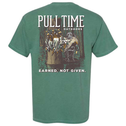 New Release | Pull Time™ Shirt | Earned, Not Given. | Duck Hunting