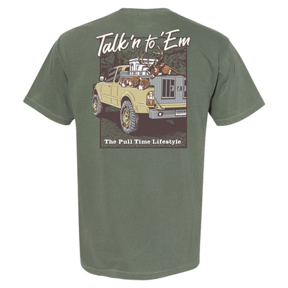 New Release | Pull Time™ Shirt | Talk'n to 'Em | Deer Dogs