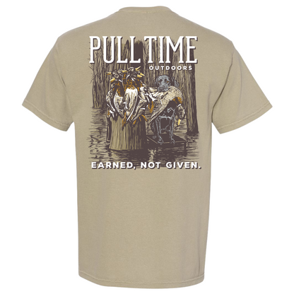 New Release | Pull Time™ Shirt | Earned, Not Given. | Duck Hunting