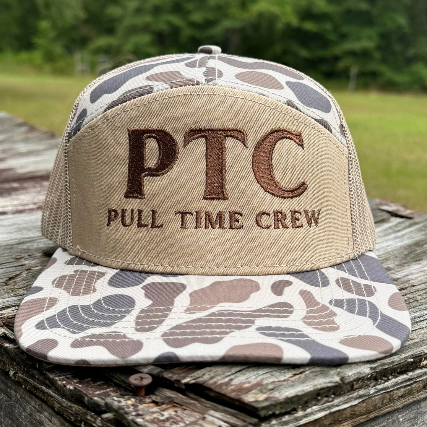 Pull Time™ Crew Hat | PTC Old School Slough