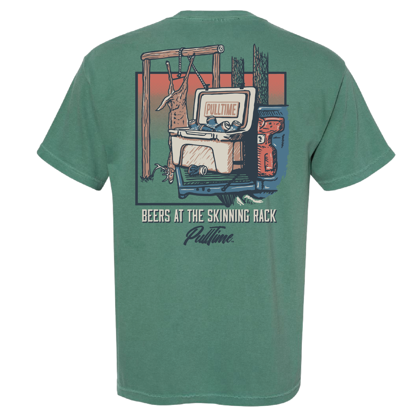 Throwback Restock | Pull Time™ Shirt | Beers At The Skinning Rack