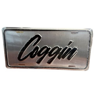 Pull Time™ Official Coggin License Plate